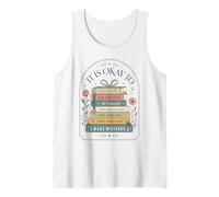 Citation de santé mentale Floral Book Stack Inspiration Débardeur
