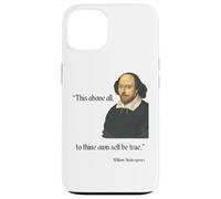 Citation de Shakespeare From Hamlet, To Thine Own Self Be True Coque pour iPhone 13