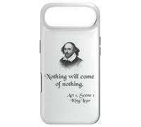 Citation de Shakespeare - King Lear - Nothing Will Come of Nothing Coque pour iPhone Air