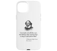 Citation de Shakespeare - Love Looks Not with The Eyes Coque pour iPhone 15 Plus