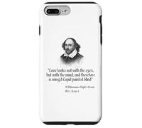 Citation de Shakespeare - Love Looks Not with The Eyes Coque pour iPhone 7 Plus/8 Plus