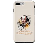 Citation de Shakespeare My Kingdom for a Horse Coque pour iPhone 7 Plus/8 Plus