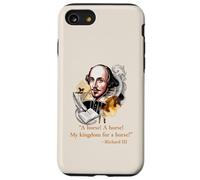 Citation de Shakespeare My Kingdom for a Horse Coque pour iPhone SE (2020) / 7/8