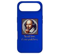 Citation de Shakespeare Speak Low Love Much Ado About Nothing Coque pour iPhone Air