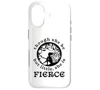 Citation de Shakespeare Though She Be But Little, She is Fierce Coque pour iPhone 17