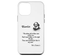 Citation de Shakespeare - To Thine Own Self Be True - Hamlet Coque pour iPhone 12 mini