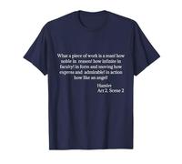 Citation de Shakespeare - What A Piece of Work is Man T-Shirt