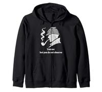 Citation de Sherlock Holmes - You See But You Do Not Observe Sweat à Capuche