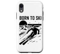 Citation de Ski Born to Ski Coque pour iPhone XR