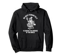 Citation de Survie du Chevalier Raton Laveur Sweat à Capuche