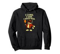 Citation de Thanksgiving avec inscription « I Came I Saw I Devored Raccoon Foodie » Sweat à Capuche