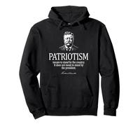 Citation de Theodore Roosevelt Patriotisme Sweat à Capuche
