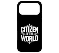 Citation de Voyage inspirante Citoyen du Monde Coque pour iPhone 17 Pro Max