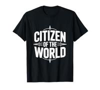Citation de Voyage inspirante Citoyen du Monde T-Shirt
