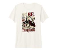 Citation de William Shakespeare « to Be Or Not to Be Hamlet » T-Shirt Haut de Gamme