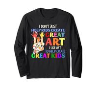 Citation d'éducation Artistique pour Enfants Manche Longue