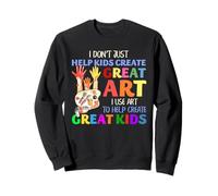 Citation d'éducation Artistique pour Enfants Sweatshirt