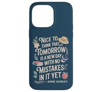 Citation Demain Amoureux des Livres Anne Shirley Coque pour iPhone 14 Pro Max