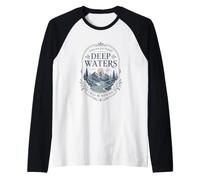 Citation d'encouragement de la Foi chrétienne dans Les eaux Profondes Manche Raglan