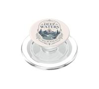 Citation d'encouragement de la Foi chrétienne dans Les eaux Profondes PopSockets PopGrip pour MagSafe