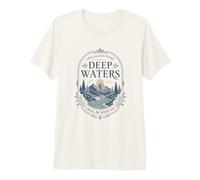 Citation d'encouragement de la Foi chrétienne dans Les eaux Profondes T-Shirt Haut de Gamme