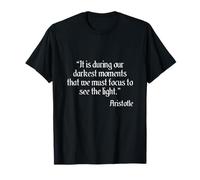 Citation d'encouragement de la philosophie Grecque d'Aristote T-Shirt
