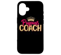 Citation d'entraîneur de Concours de beauté pour Princesse Coque pour iPhone 16