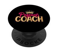Citation d'entraîneur de Concours de beauté pour Princesse PopSockets PopGrip Adhésif