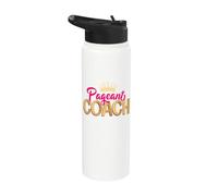 Citation d'entraîneur de concours de beauté pour princesse Stainless Steel Insulated Water Bottle