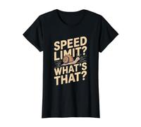 Citation d'escargot - Speed Limit What's That Snail Lover T-Shirt Graphique avec Valeur