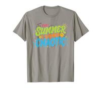 Citation d'été Amusante de la génération Z The Summer I Turned Chaotic T-Shirt