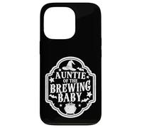 Citation d'halloween « Auntie of The Brewing Baby » Coque pour iPhone 13 Pro