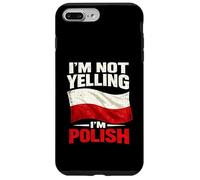 Citation d'humour Patriotique Im Not Yelling Im Polish Coque pour iPhone 7 Plus/8 Plus
