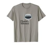Citation d'humour Silencieux introverti Fluent in Silence T-Shirt