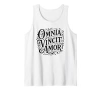 Citation d'Omnia Vincit Amor Latin Love Conquers All Débardeur