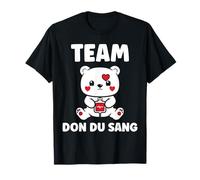 Citation Donneur sang soutiens team don du sang T-Shirt