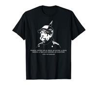 Citation d'Otto Von Bismarck People Lie Famous T-Shirt