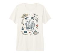 Citation Dramatique Cimetière Espoirs Anne Shirley T-Shirt Haut de Gamme