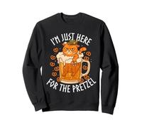 Citation drôle avec Un Chat et de la bière, Pretzel Sweatshirt