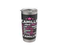 Citation drole camille Humour définition prénom camille Gobelet isotherme en acier inoxydable double paroi