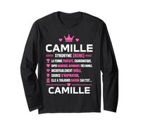 Citation Drole Camille Humour définition prénom Camille Manche Longue