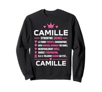 Citation Drole Camille Humour définition prénom Camille Sweatshirt