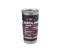 Citation drole caroline Humour définition prénom caroline Gobelet isotherme en acier inoxydable double paroi