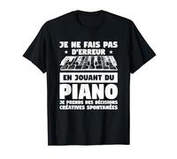 Citation Drôle D'amant De Piano Musicien Pour Un Pianiste T-Shirt