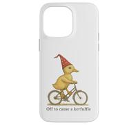 Citation drôle de caneton Kerfuffle Quote Whimsical Party Humour Coque pour iPhone 14 Pro Max