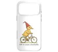 Citation drôle de caneton Kerfuffle Quote Whimsical Party Humour Coque pour iPhone 17 Pro Max