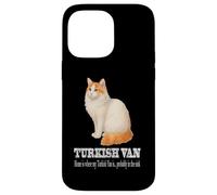 Citation drôle de Chat Turc « Probably in The Sink » Coque pour iPhone 14 Pro Max