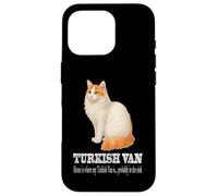 Citation drôle de Chat Turc « Probably in The Sink » Coque pour iPhone 16 Pro