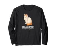 Citation drôle de Chat Turc « Probably in The Sink » Manche Longue