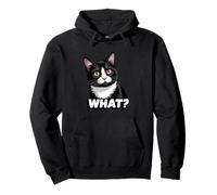 Citation drôle de Chat « What » Qui Dit Attitude Sweat à Capuche